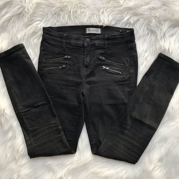 Madewell Skinny Skinny Jeans with Zippers - Picture 6 of 8